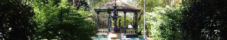 Rotunda in a park in Orange NSW