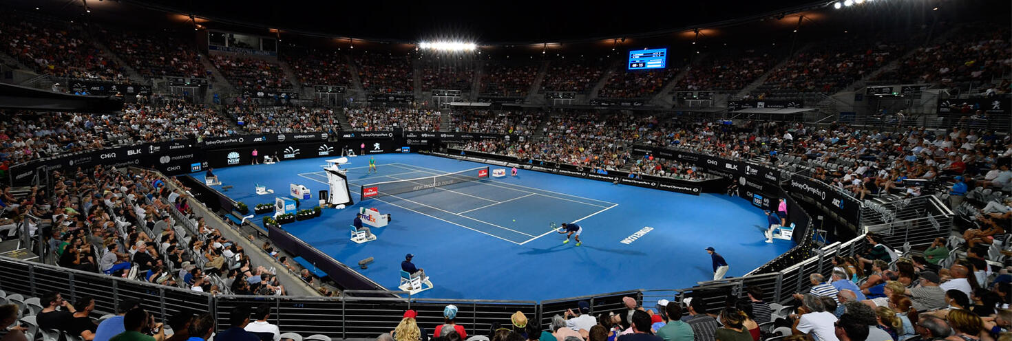 Tennis sydney olympic park